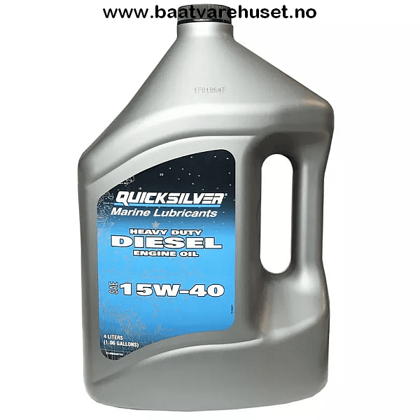 Hovedbilde Quicksilver 15W-40 motorolje 4L