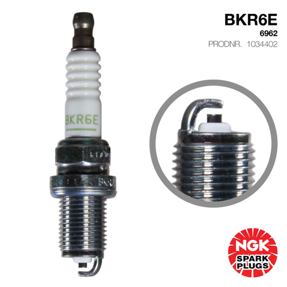 NGK BKR6E tennplugg 