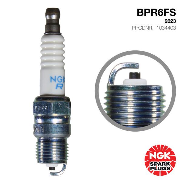 Hovedbilde NGK BPR6FS tennplugg