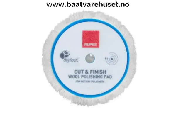 Hovedbilde Rupes Cut&Finish Rotary Ullpad 150mm