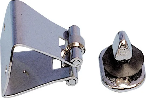 Hovedbilde Dørholder forkrommet 25mm