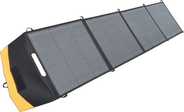 Hovedbilde 1852 Sammenleggbart solcellepanel m/regulator 200 ...