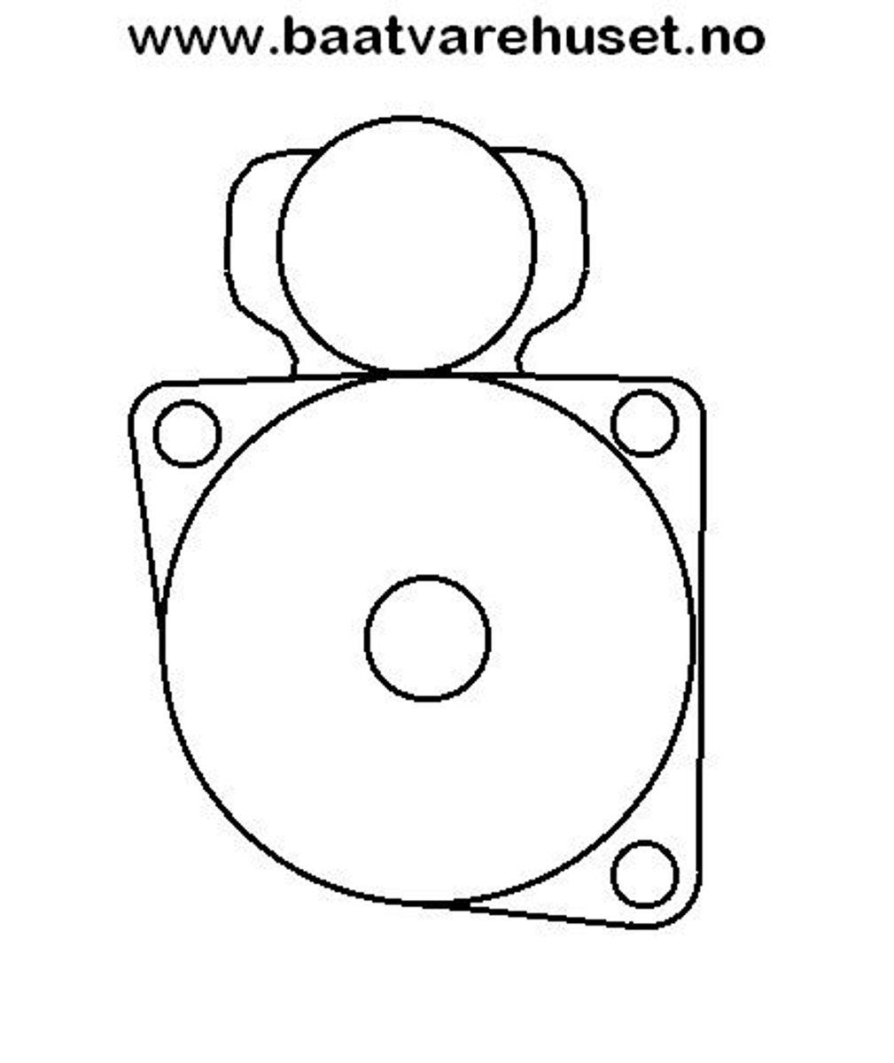 Starter til Volvo Penta 12V 3581774
